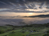 Fields of Snowdonia Wall Art