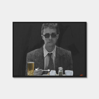 AUTO-MOCKUP WHITE | Fight Club Beer | 1 Piece | Black Framed Canvas | group=4x3