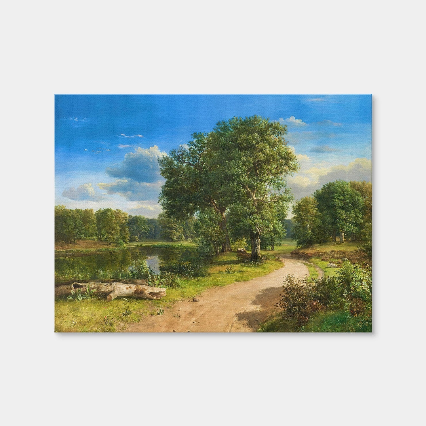 AUTO-MOCKUP WHITE | Fine Summer Day | 1 Piece | Gallery Wrap Canvas | group=4x3