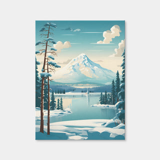 AUTO-MOCKUP WHITE | Finland - Lapland | 1 Piece | Gallery Wrap Canvas | group=3x4
