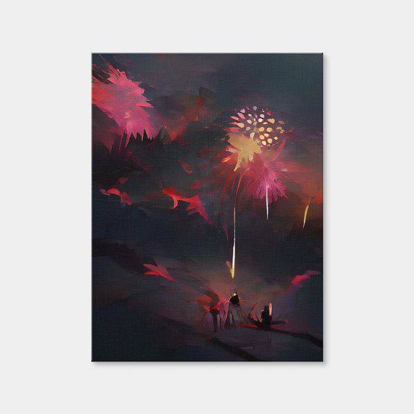 Fireworks Wall Art — Canvas Wrap Format preview
