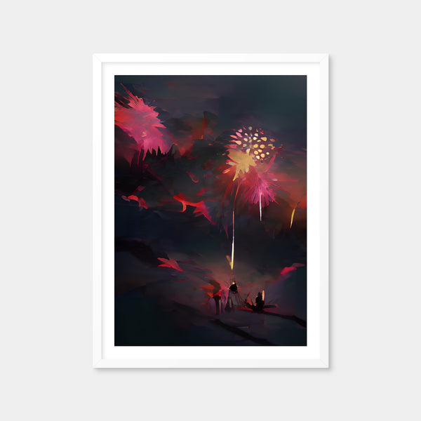 Fireworks Wall Art — Framed Print Format preview