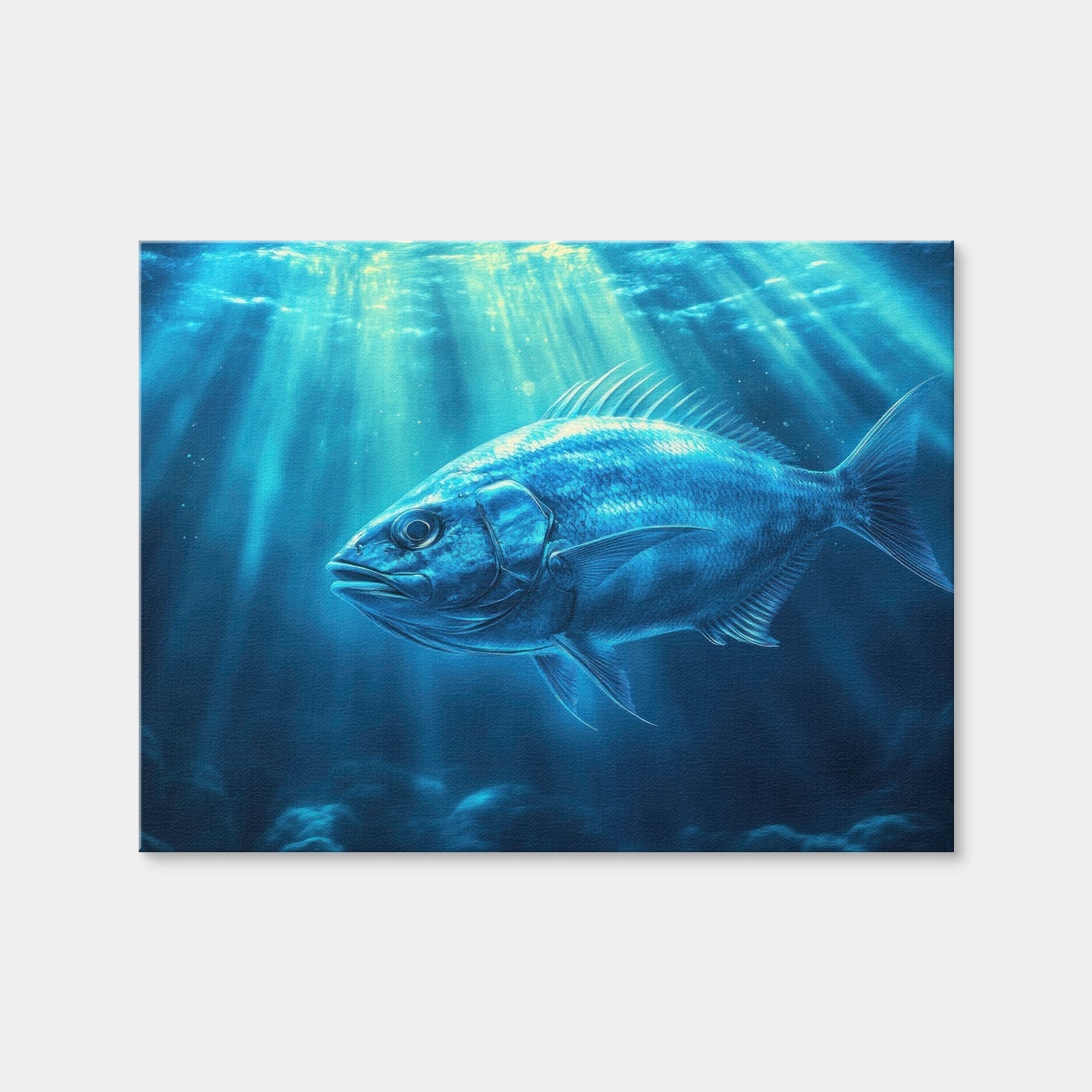 AUTO-MOCKUP WHITE | Fish Dreamscape | 1 Piece | Gallery Wrap Canvas | group=4x3