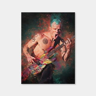 AUTO-MOCKUP WHITE | Flea Guitarist | 1 Piece | Gallery Wrap Canvas | group=3x4