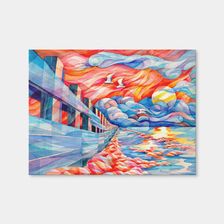 AUTO-MOCKUP WHITE | Flight Of The Egrets | 1 Piece | Gallery Wrap | group=4x3