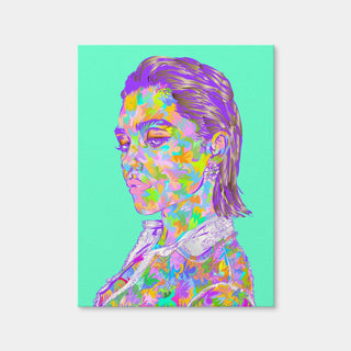AUTO-MOCKUP WHITE | Florence Pugh | 1 Piece | Gallery Wrap Canvas | group=3x4
