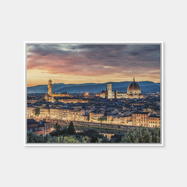 Florence Wall Art — Framed Canvas Format preview