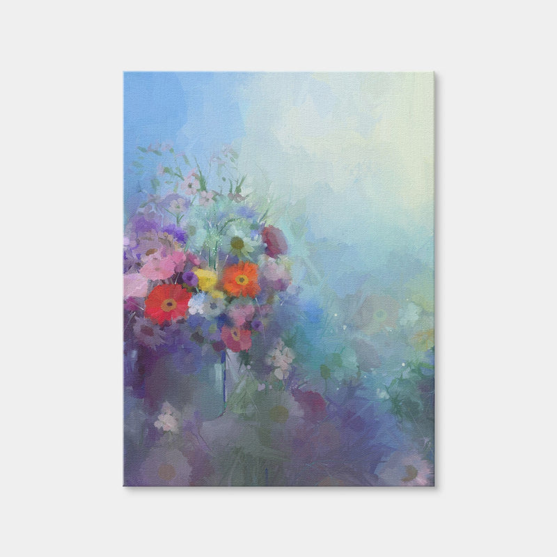 AUTO-MOCKUP WHITE | Flower Oil Painting | 1 Piece | Gallery Wrap Canvas | group=3x4