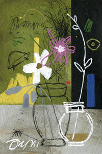 Flowers Abstract Wall Art