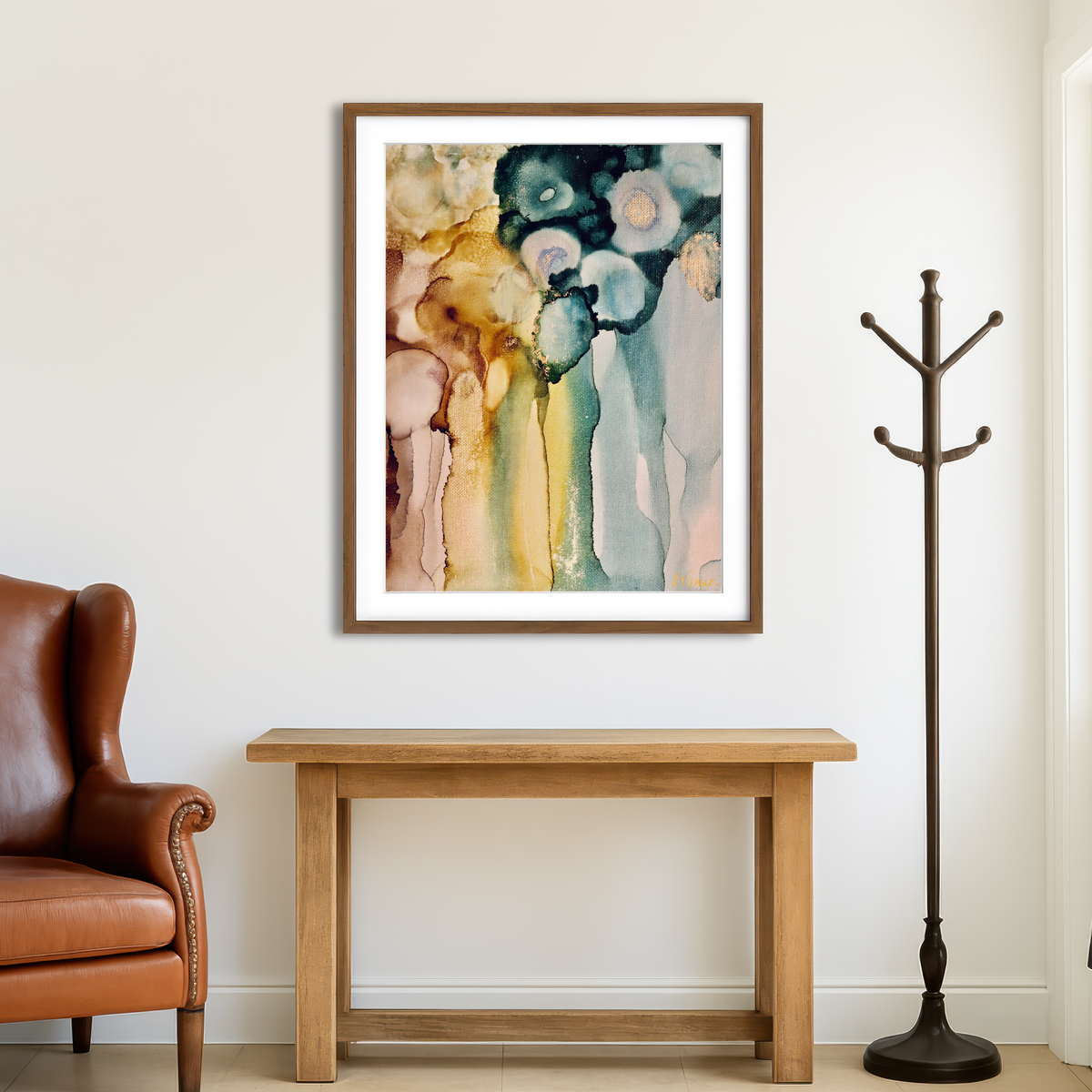 AUTO-MOCKUP ROOM | Flowing From Grace Wall Art