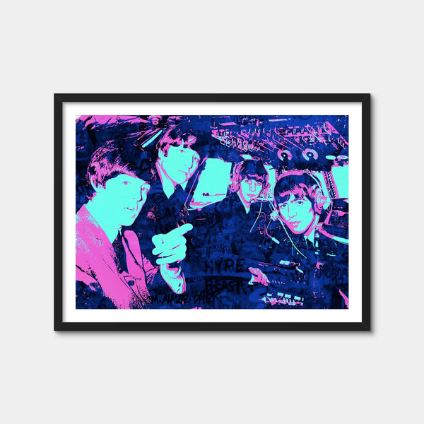 Fly Beatles Wall Art — Framed Print Format preview