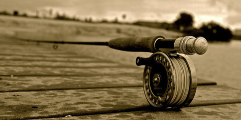 Fly Fishing Rod Wall Art
