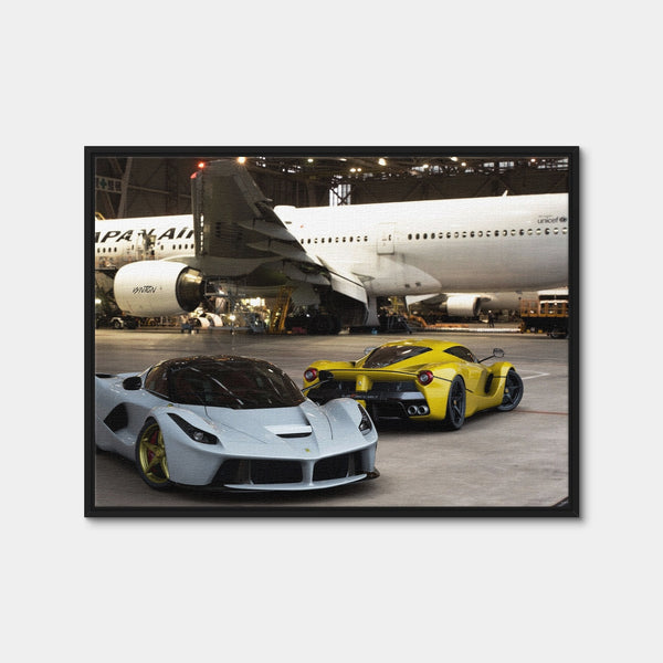 Fly or Fall Wall Art — Framed Canvas Format preview