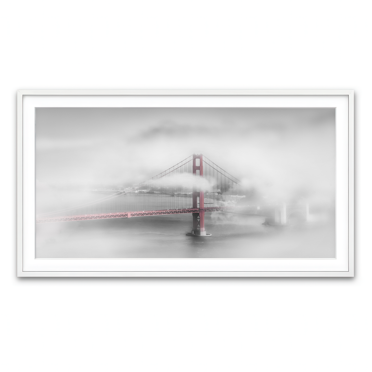 Foggy Golden Gate Bridge Wall Art