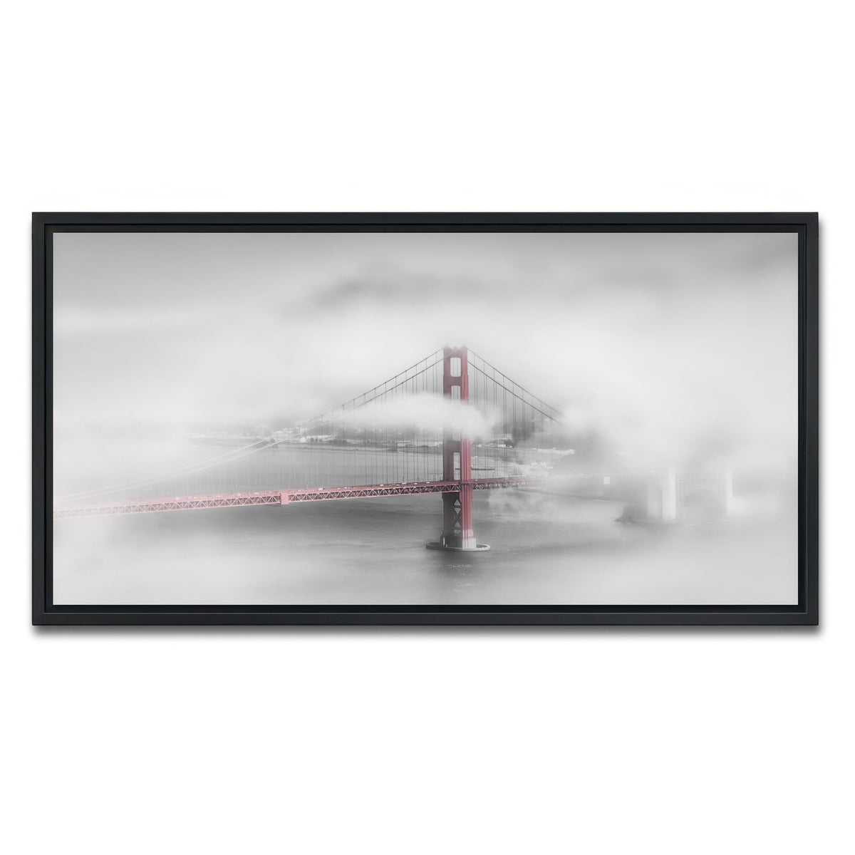 Foggy Golden Gate Bridge Wall Art