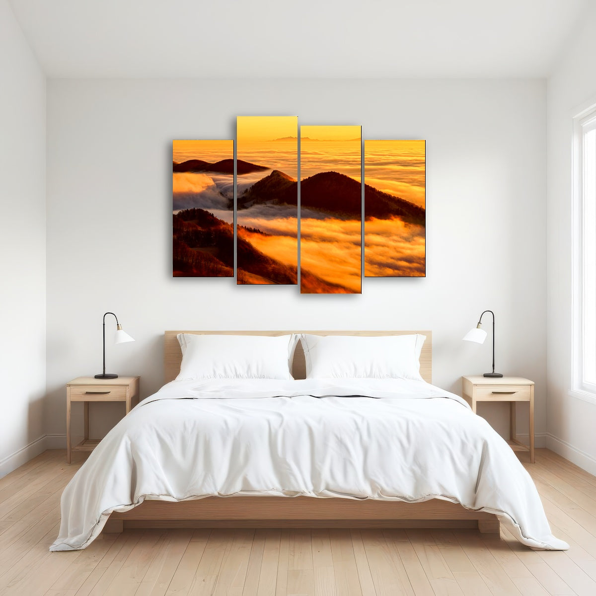 AUTO-MOCKUP ROOM | Foggy Sunset