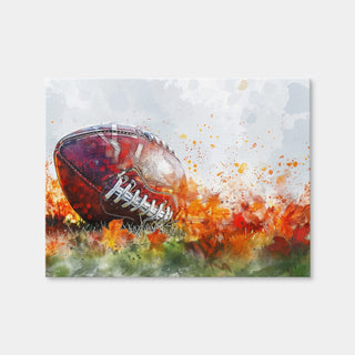 AUTO-MOCKUP WHITE | Football Abstract | 1 Piece | Gallery Wrap Canvas | group=4x3