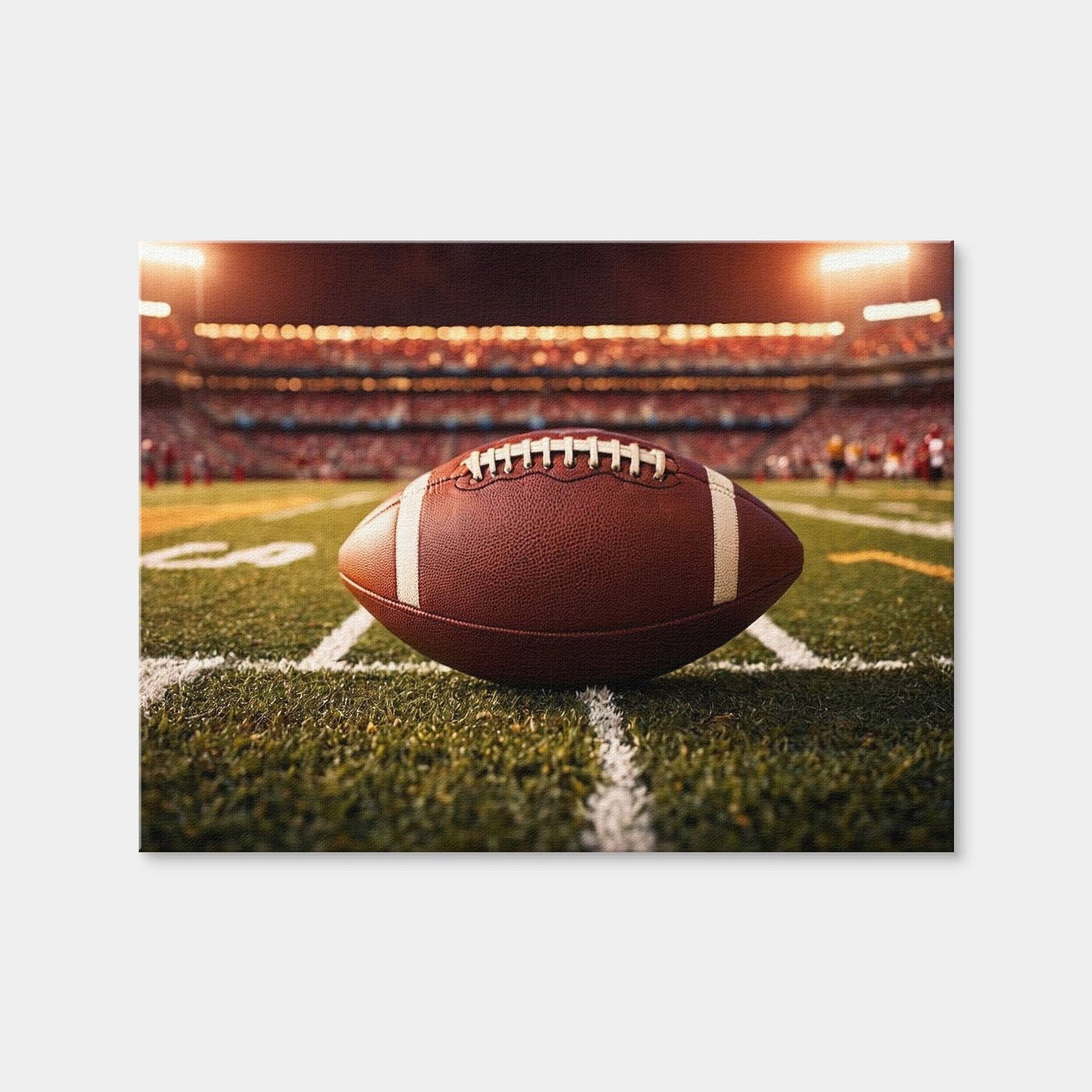 AUTO-MOCKUP WHITE | Football | 1 Piece | Gallery Wrap Canvas | group=4x3