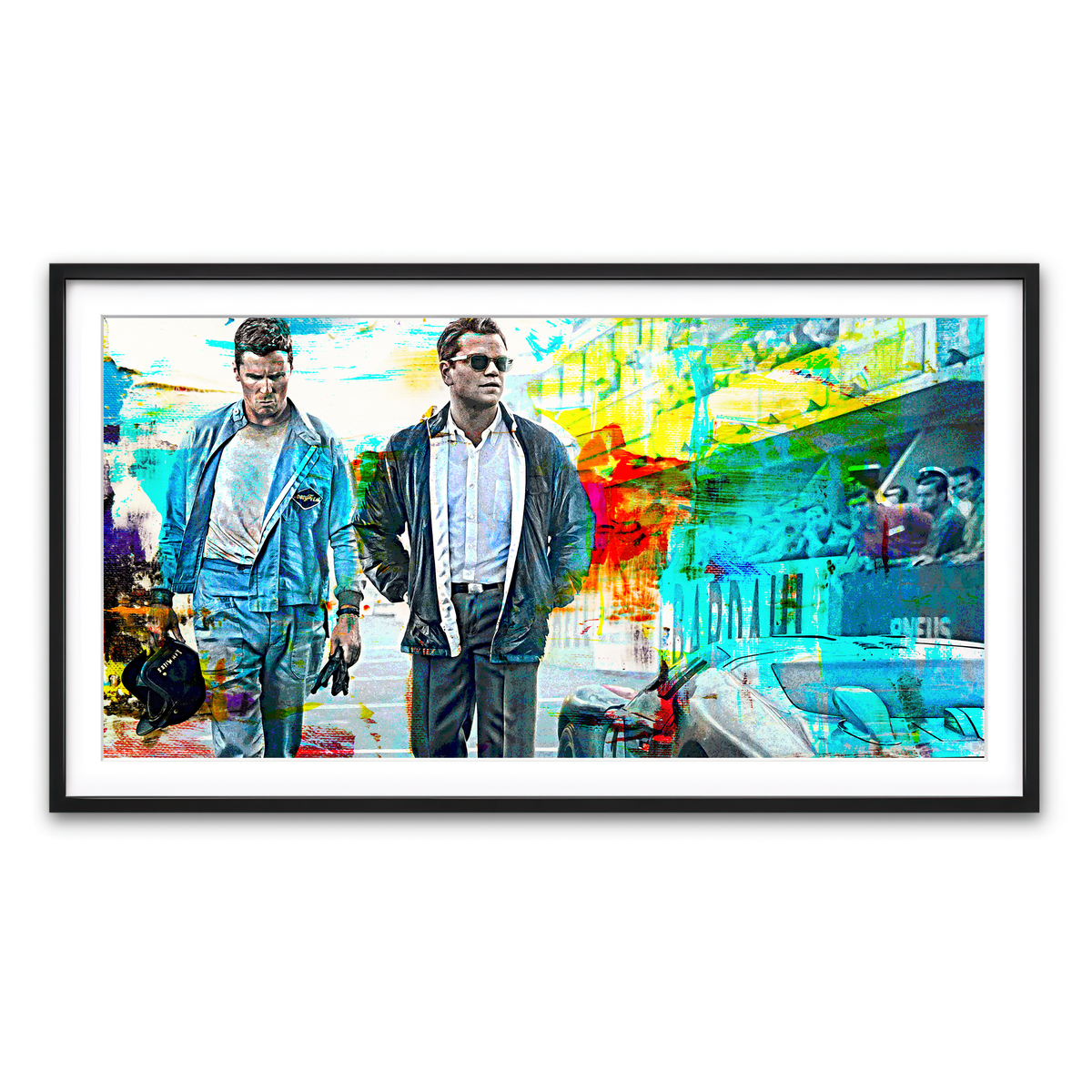 Framed Print 2x1 Black