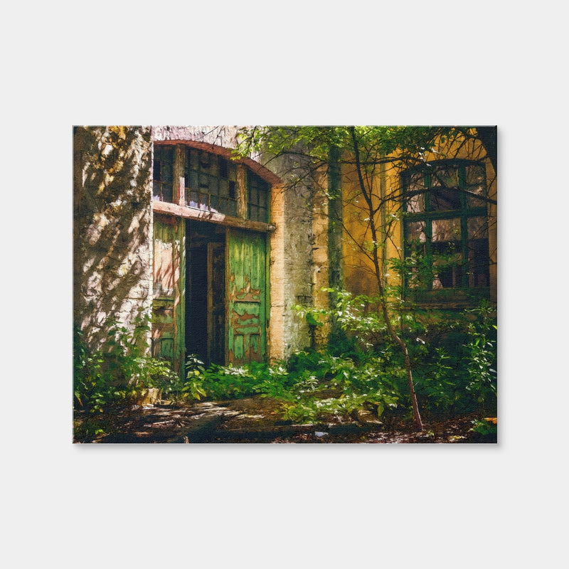 AUTO-MOCKUP WHITE | Forgotten Entrance | 1 Piece | Gallery Wrap Canvas | group=4x3