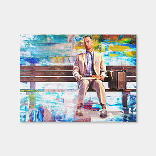 AUTO-MOCKUP WHITE | Forrest Gump | 1 Piece | Gallery Wrap Canvas | group=4x3