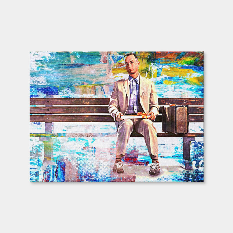 AUTO-MOCKUP WHITE | Forrest Gump | 1 Piece | Gallery Wrap Canvas | group=4x3