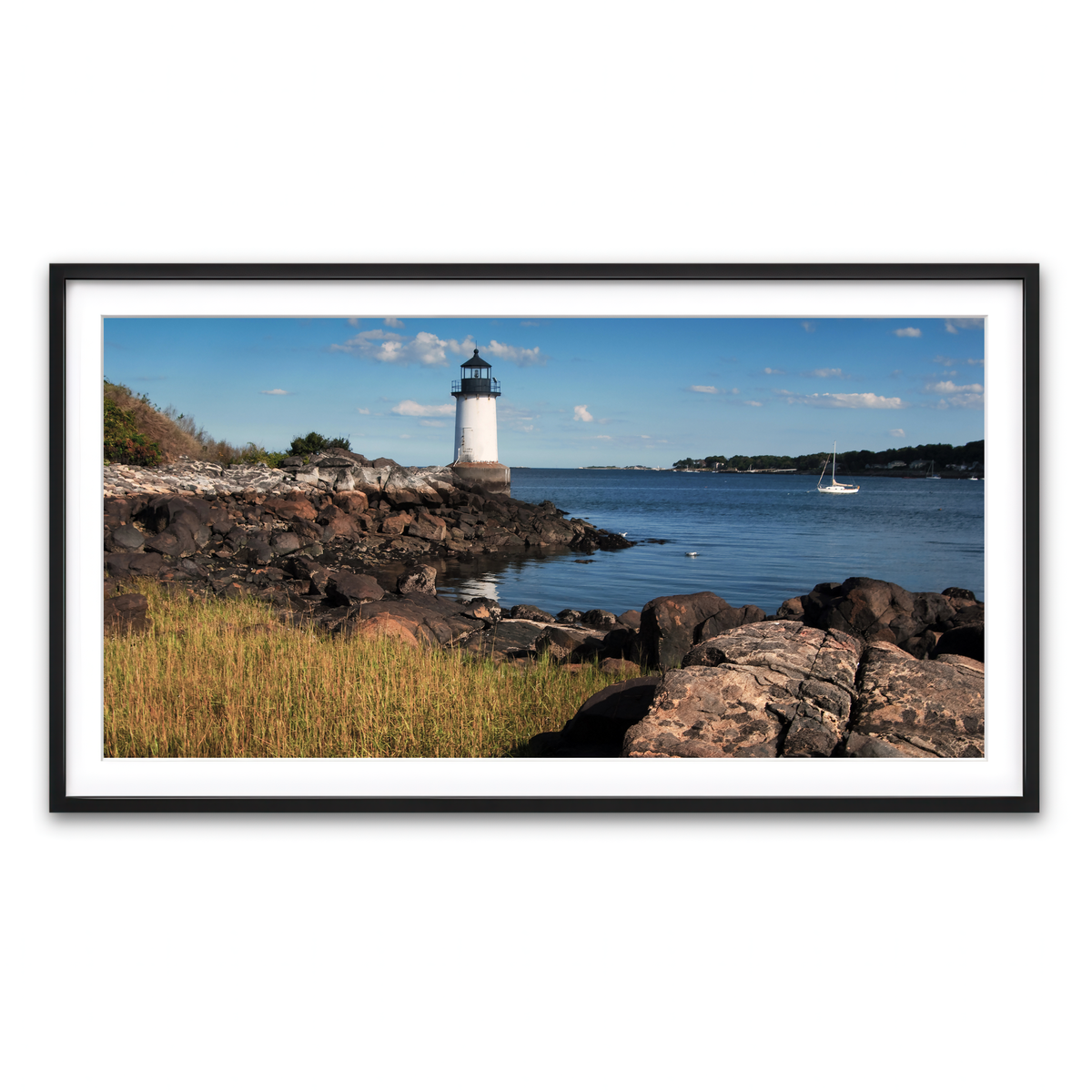 Framed Print 2x1 Black