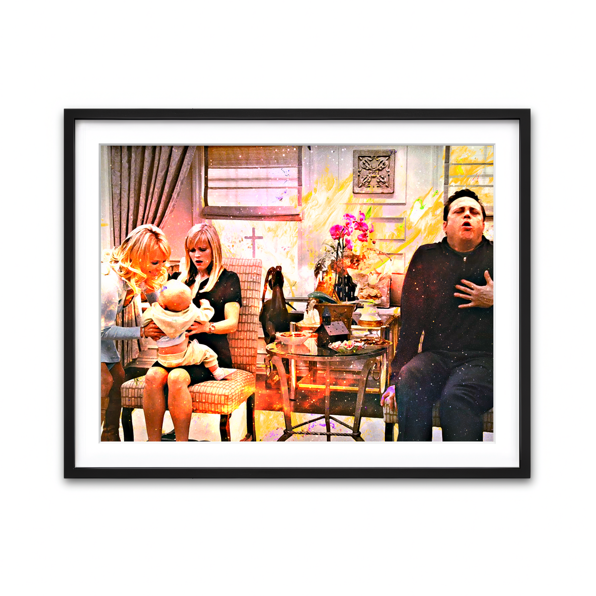 Framed Print 4x3 Black