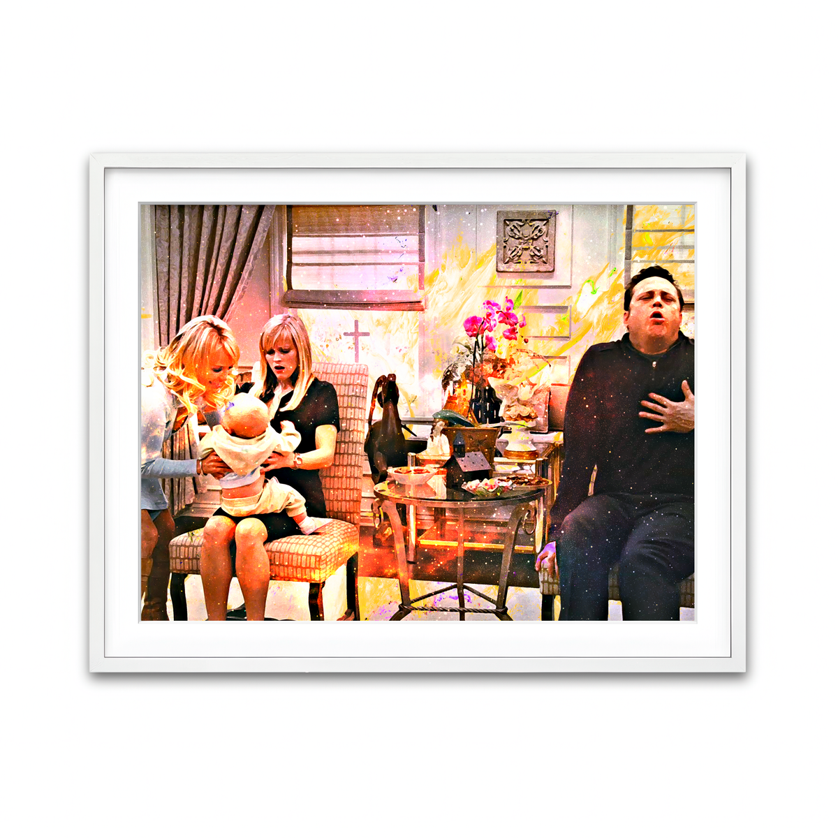 Framed Print 4x3 White