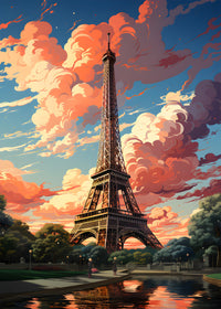 France - Eiffel Wall Art