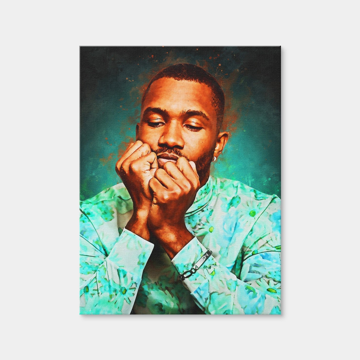 AUTO-MOCKUP WHITE | Frank Ocean | 1 Piece | Gallery Wrap Canvas | group=3x4