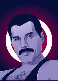 Freddie Mercury Wall Art