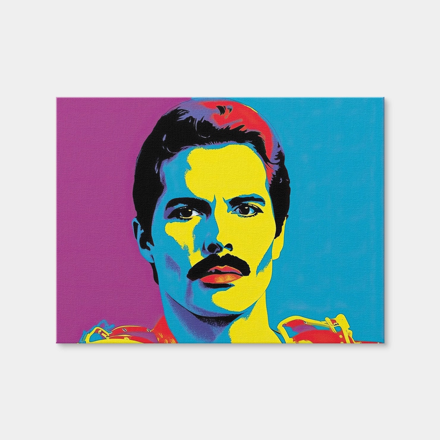 AUTO-MOCKUP WHITE | Freddie The Champion | 1 Piece | Gallery Wrap Canvas | group=4x3