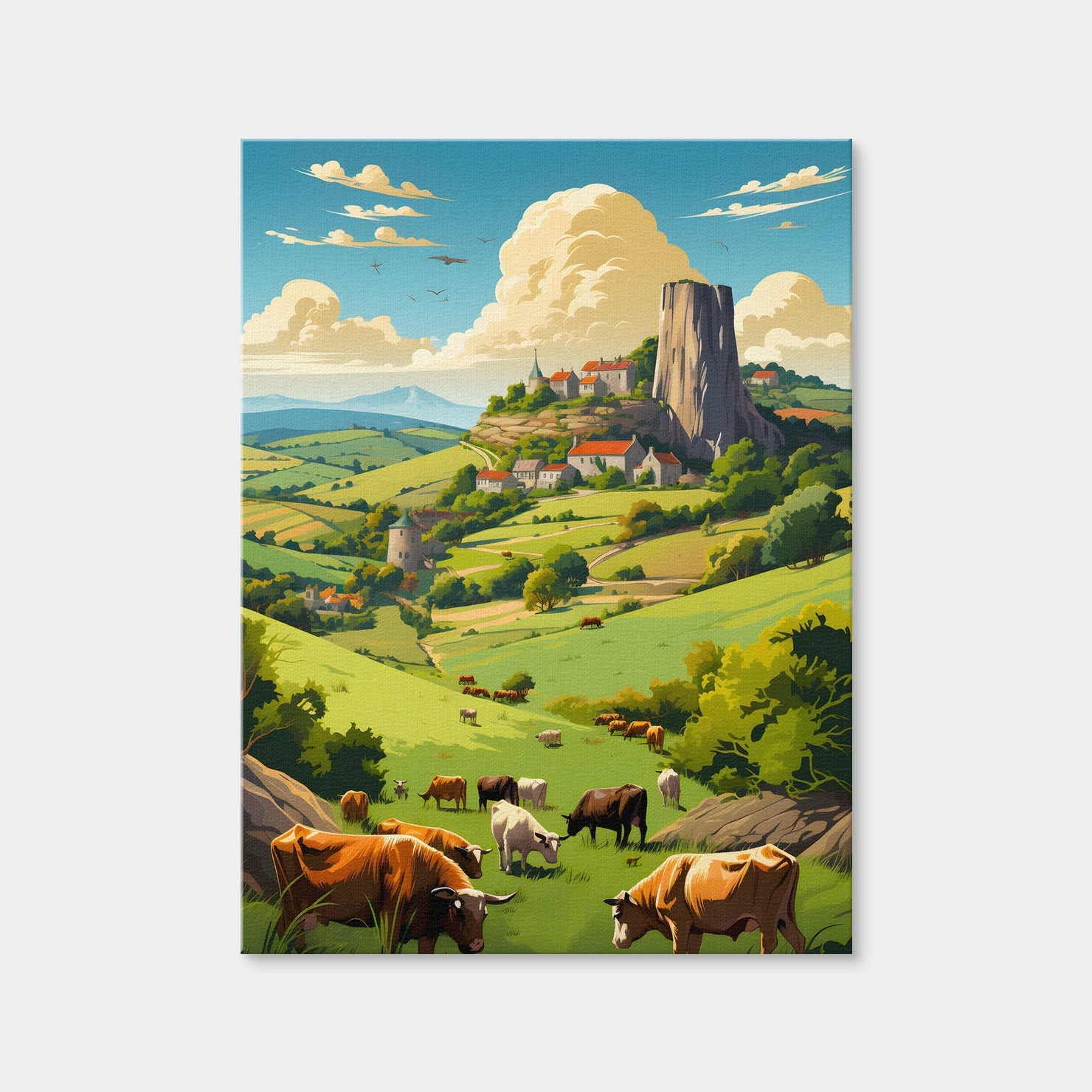 AUTO-MOCKUP WHITE | French Countryside | 1 Piece | Gallery Wrap Canvas | group=3x4