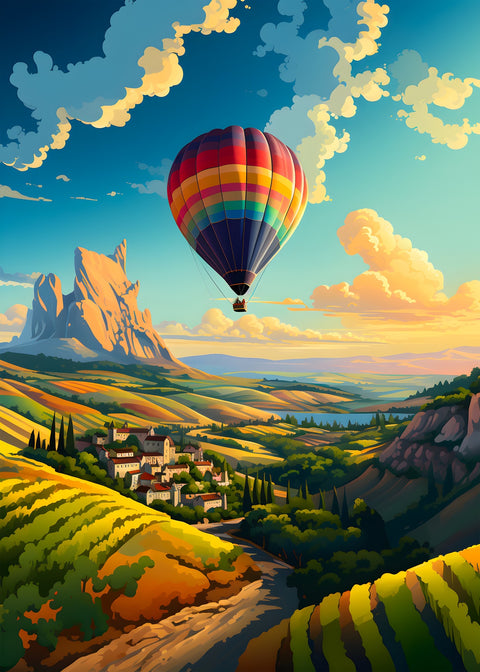 French Vineyards Wall Art