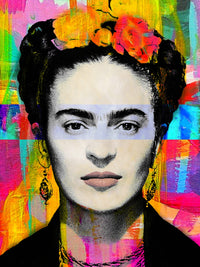 Frida In Color Wall Art