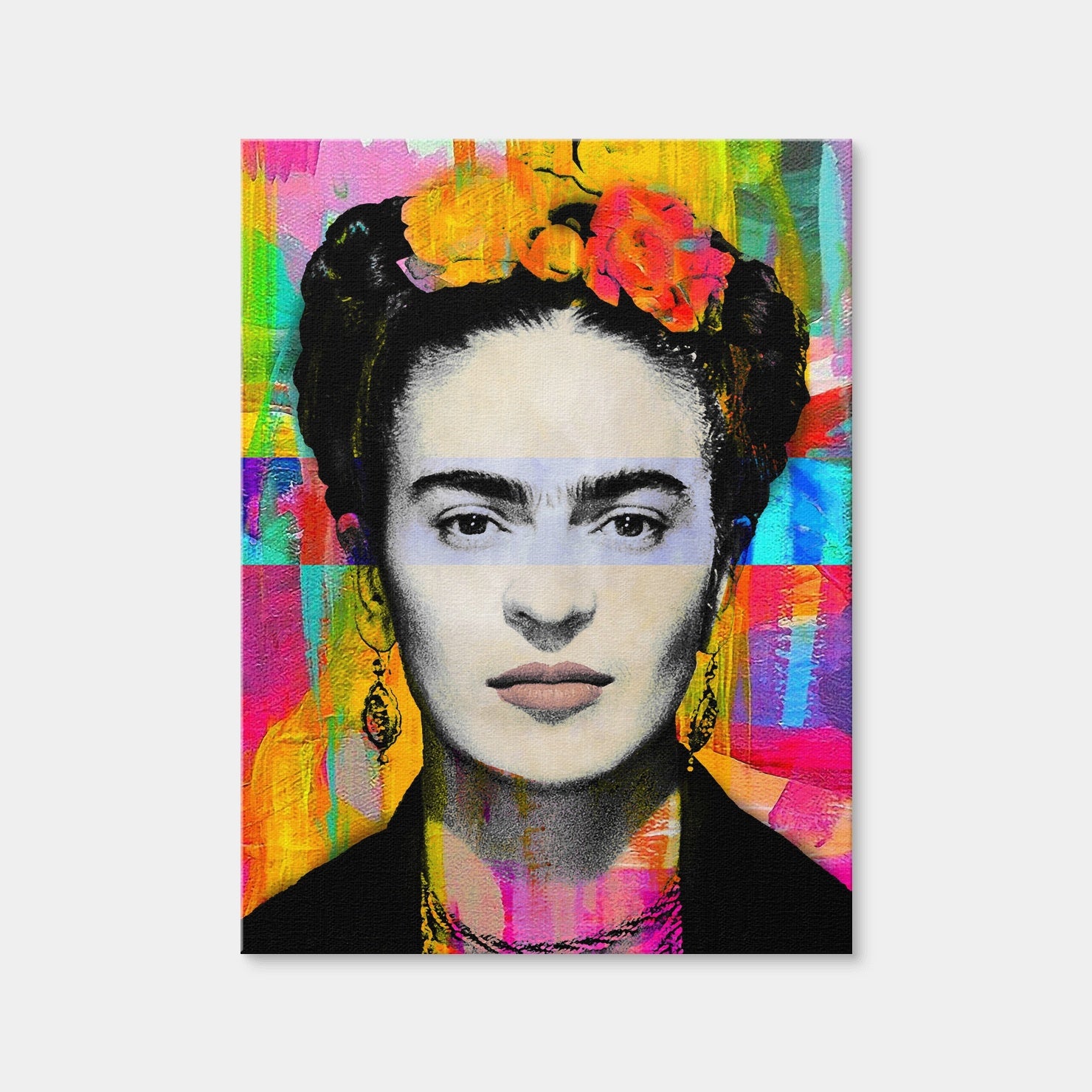 AUTO-MOCKUP WHITE | Frida In Color | 1 Piece | Gallery Wrap Canvas | group=3x4