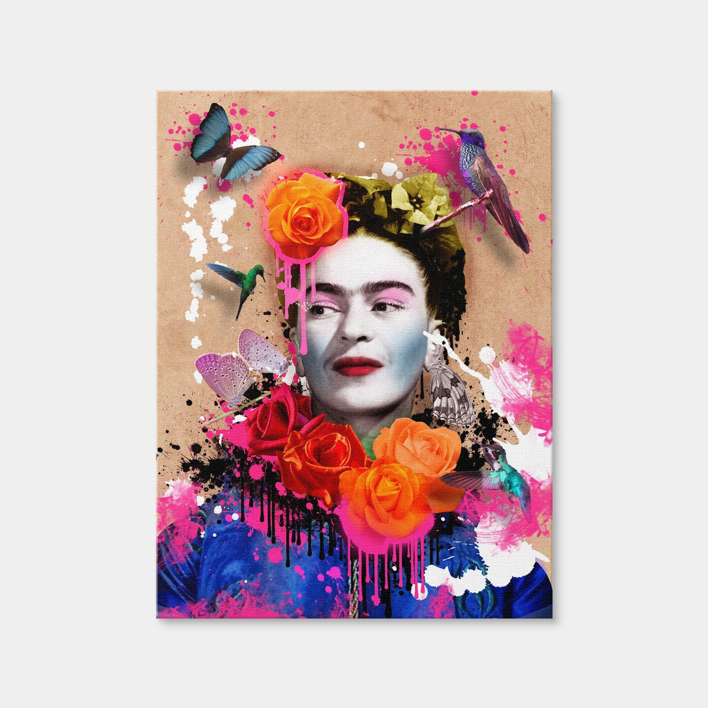 AUTO-MOCKUP WHITE | Frida Khalo | 1 Piece | Gallery Wrap Canvas | group=3x4