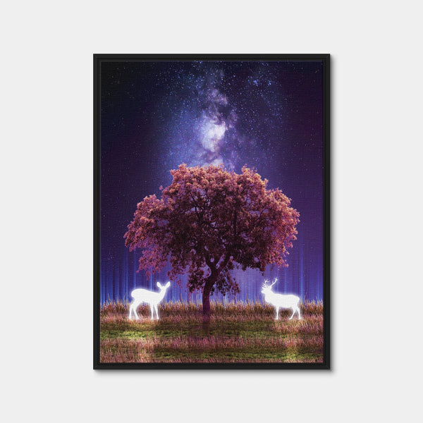 Friends Wall Art — Framed Canvas Format preview