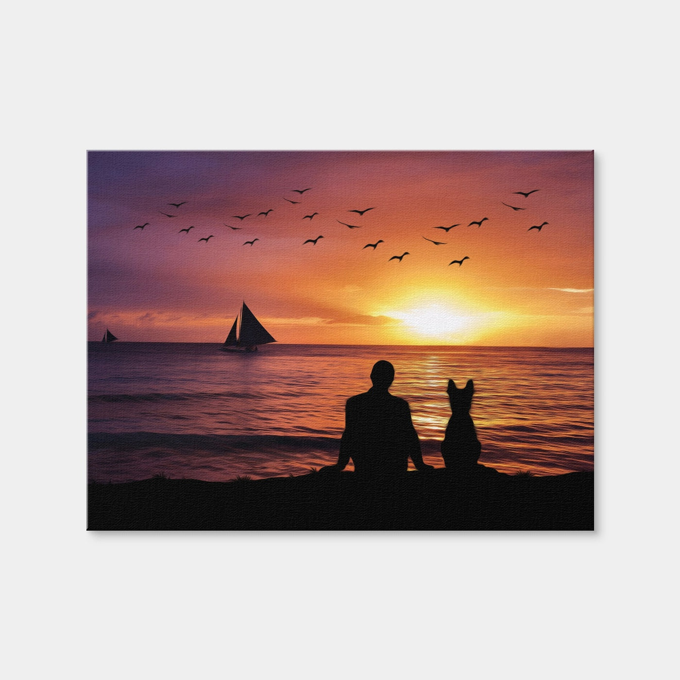 AUTO-MOCKUP WHITE | Friendship Sunset | 1 Piece | Gallery Wrap | group=4x3