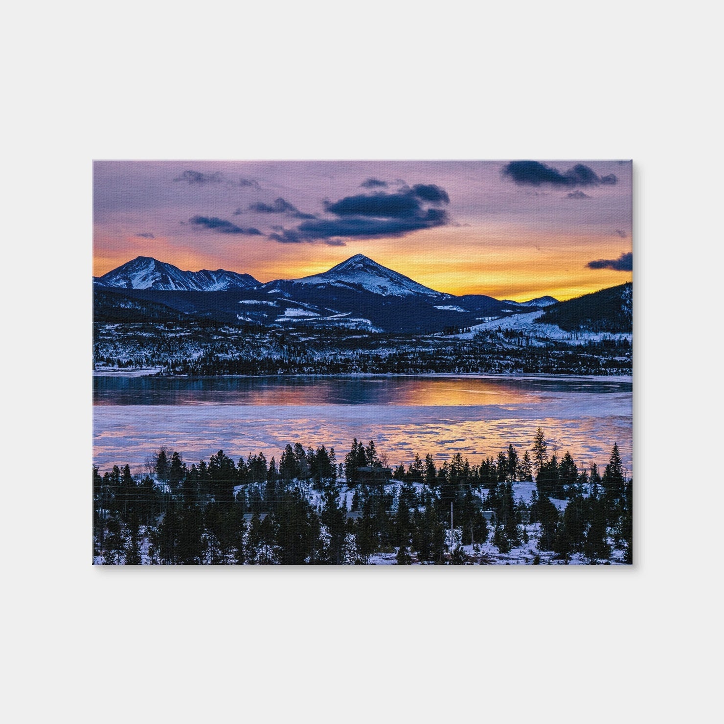 AUTO-MOCKUP WHITE | Frozen Lake | 1 Piece | Gallery Wrap Canvas | group=4x3
