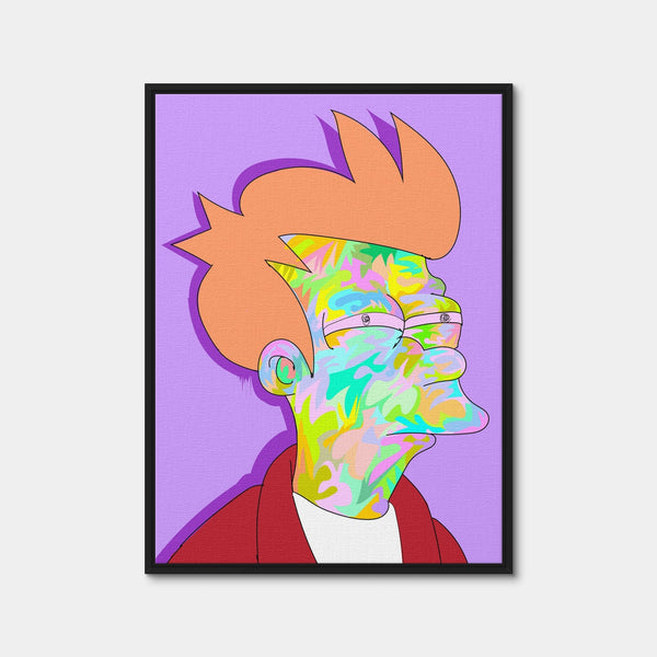 Fry Wall Art — Framed Canvas Format preview