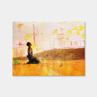 AUTO-MOCKUP WHITE | Furiosa's Scream - Fury Road | 1 Piece | Gallery Wrap Canvas | group=4x3