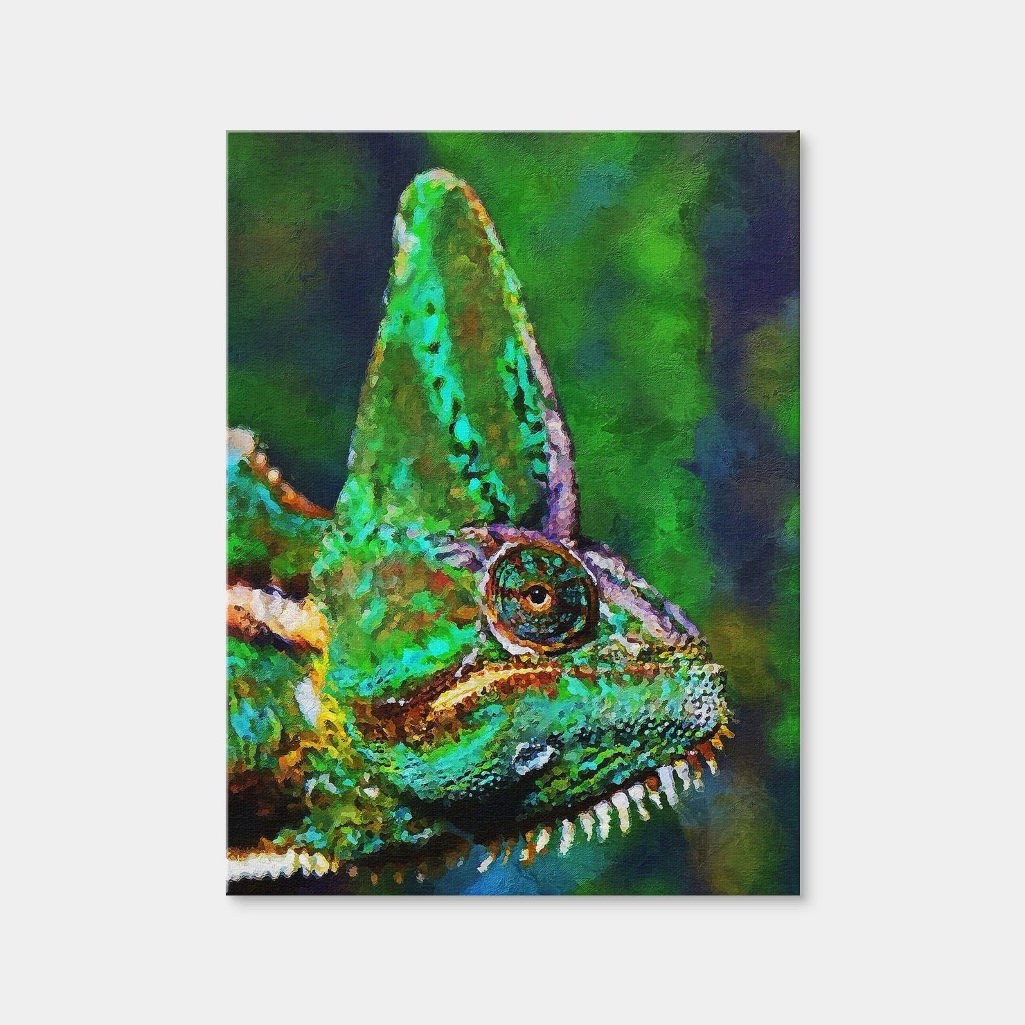 AUTO-MOCKUP WHITE | GECKO PAINTING | 1 Piece | Gallery Wrap | group=3x4