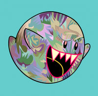 GHOST Fangs Wall Art