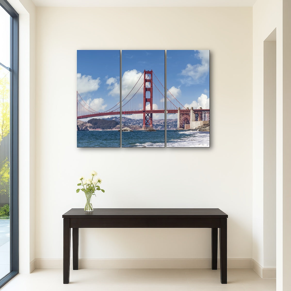 Golden Gate Baker Beach Panoramic Wall Art