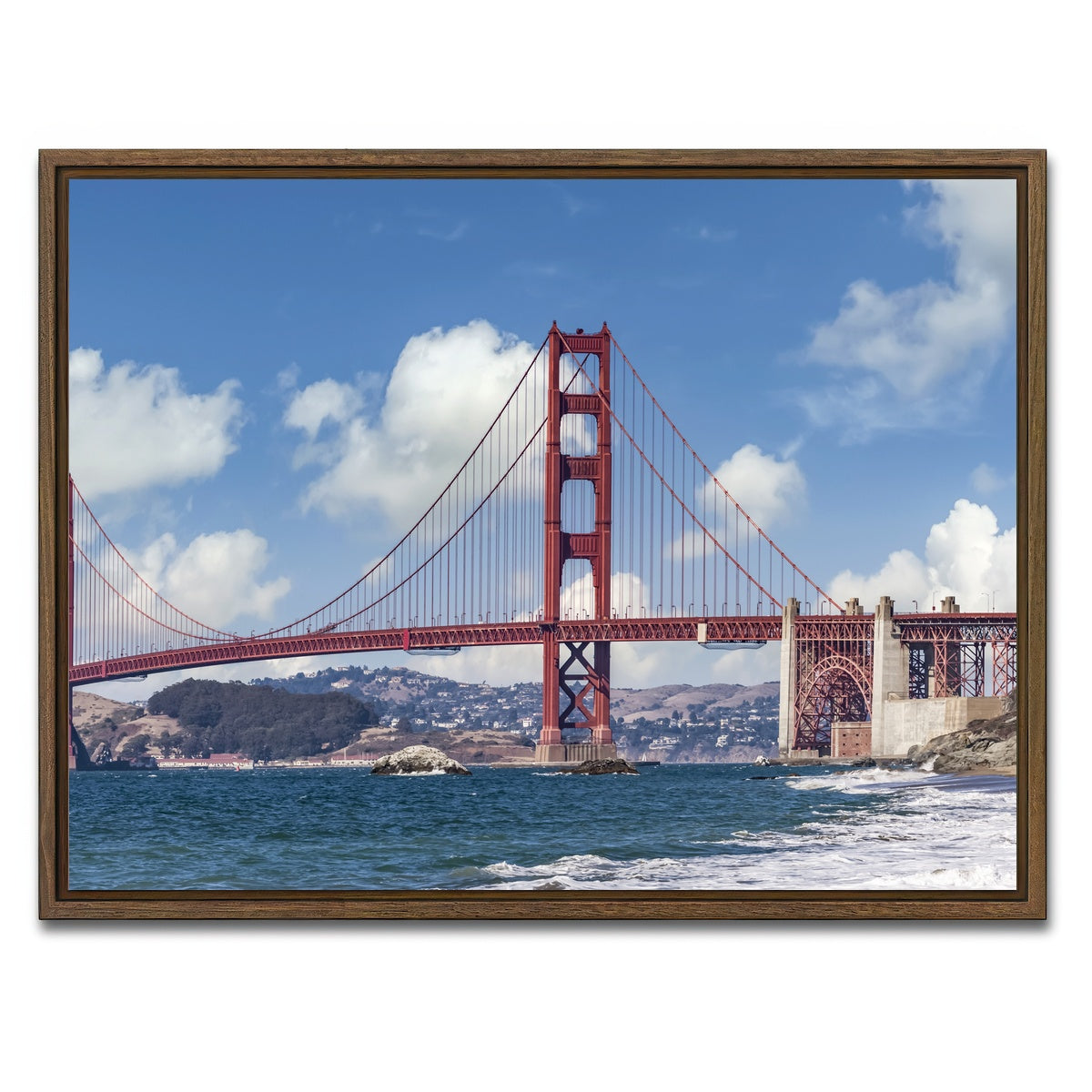Golden Gate Baker Beach Panoramic Wall Art