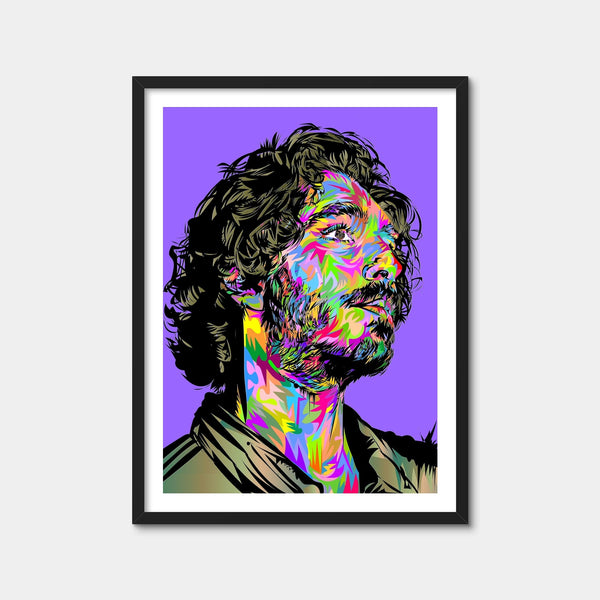 Green Knight Wall Art — Framed Print Format preview