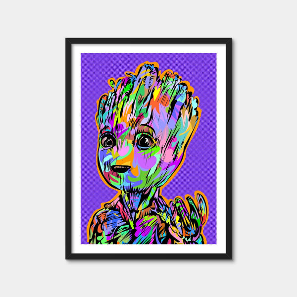 Groot Wall Art — Framed Print Format preview
