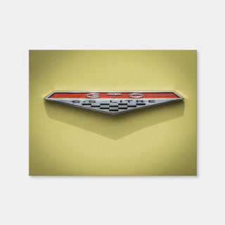 AUTO-MOCKUP WHITE | GTO Emblem | 1 Piece | Gallery Wrap Canvas | group=4x3